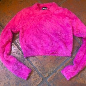 Katie J NYC Girls Pink Sweater